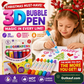 💥KAUF 2, ERHALTE 1 GRATIS + 50 % RABATT!🥳Magische Popcorn-Stifte mit Blaseneffekt, wärmeaktivierte Popcorn-Stifte, DIY-3D-Kunstmarker für Kinderbastelprojekte