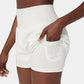 ✨️  2025 Hot Sale 51% Rabatt  🥰  2-in-1 Yoga Shorts mit hoher Taille und Seitentaschen
