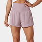 ✨️  2025 Hot Sale 51% Rabatt  🥰  2-in-1 Yoga Shorts mit hoher Taille und Seitentaschen