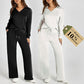🎁Heißer Verkauf 50 % RABATT⏳Damen 2-teilige Sets Outfits Lässige Langarm-Sweatshirtsets