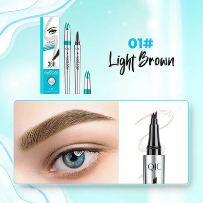 🎉1 KAUFEN, 1 GRATIS🎉3D Microblading-Stift mit 4 Spitzen für Augenbrauen