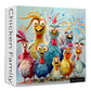 🔥50% RABATT🎁Huhn Familie Jigsaw Puzzle 1000 Teile