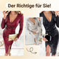 🎅Weihnachtsverkauf 50% Rabatt🎄✨Sexy Paillettenkleid im Bodycon-Stil