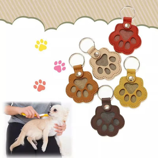 💖Schlüsselanhänger aus Leder zur Erinnerung an Ihr Haustier🐾Behalten Sie die Erinnerung immer nah bei sich
