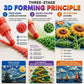 💥KAUF 2, ERHALTE 1 GRATIS + 50 % RABATT!🥳Magische Popcorn-Stifte mit Blaseneffekt, wärmeaktivierte Popcorn-Stifte, DIY-3D-Kunstmarker für Kinderbastelprojekte