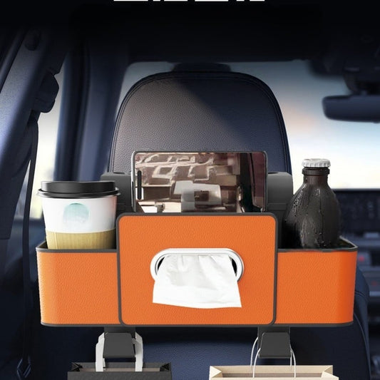 🔥🚗Multifunktionaler Aufbewahrungsorganizer für den Rücksitz im Auto
