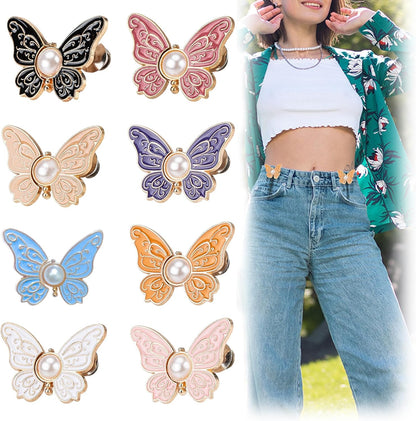 💥Sonderangebot🦋10er-Pack abnehmbare Schmetterlingsklammern