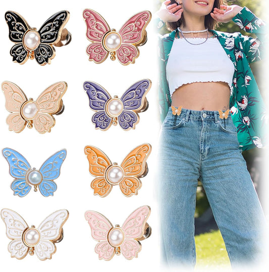 💥Sonderangebot🦋10er-Pack abnehmbare Schmetterlingsklammern