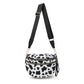 🎁Limitierter Rabatt🔥Schwarz-weiß kariertes Nylon-Bauchtasche