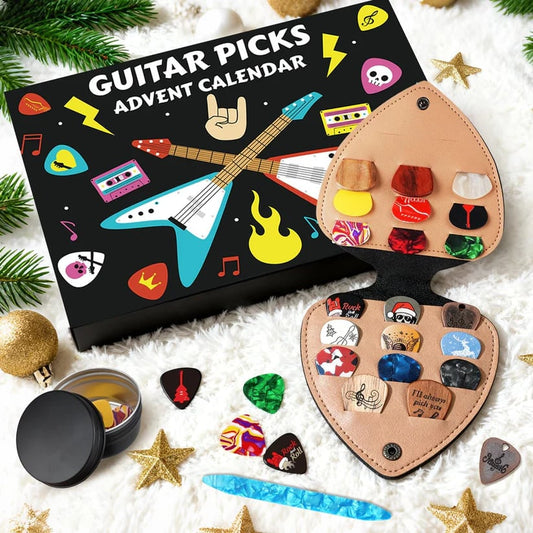 🎸Gitarrenplektren-Adventskalender 2025🎁