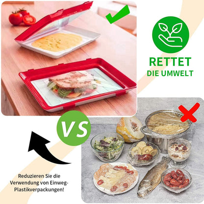 🔥Heute 3 kaufen und 2 gratis bekommen♻️Umweltfreundliches Design - Wiederverwendbares Einmachtablett