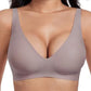 🎉Neujahrsverkauf – 60 % Rabatt💕Bequeme kabellose BHs für Damen，Deep V Alltags-BHs
