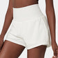 ✨️  2025 Hot Sale 51% Rabatt  🥰  2-in-1 Yoga Shorts mit hoher Taille und Seitentaschen