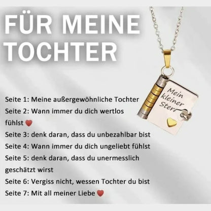 💗Mein kleiner Sternenbuch-Anhänger für die Liebsten | Zeitloses Geschenk der Liebe an die Familie