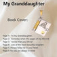 💌Mein Buch Halskette für Tochter, Sohn oder Liebhaber, Geburtstag Tag Geschenk, Graduierung Schmuck der Liebe