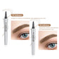 💜Heißer Verkauf-50% Rabatt💜3D-Wasserfester Microblading Augenbrauenstift mit 4-zackiger Spitze