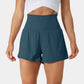 ✨️  2025 Hot Sale 51% Rabatt  🥰  2-in-1 Yoga Shorts mit hoher Taille und Seitentaschen
