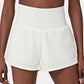 ✨️  2025 Hot Sale 51% Rabatt  🥰  2-in-1 Yoga Shorts mit hoher Taille und Seitentaschen