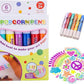 💥KAUF 2, ERHALTE 1 GRATIS + 50 % RABATT!🥳Magische Popcorn-Stifte mit Blaseneffekt, wärmeaktivierte Popcorn-Stifte, DIY-3D-Kunstmarker für Kinderbastelprojekte