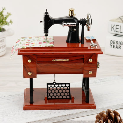LETZTER TAGSVERKAUF 49 % RABATT💥Spieluhr im Vintage-Nähmaschinen-Design🎶