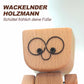 🤩Charmante kleine Holzfigur, die mit 12 magnetischen Ausdrücken schwankt