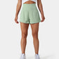 ✨️  2025 Hot Sale 51% Rabatt  🥰  2-in-1 Yoga Shorts mit hoher Taille und Seitentaschen