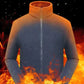 🏆Ausverkauf – 60 % Rabatt🔥Doppellagige gepolsterte warme Unisex-Jacke