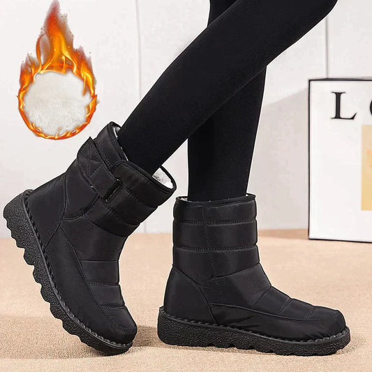 🔥Heißer Verkauf 50 % RABATT🔥Wasserdichte, rutschfeste und warme Damen-Schneestiefel