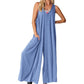 💥50%Rabatte Women's Casual V-Neck Sleeveless Wide Leg Jumpsuit
