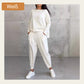 Mode, Freizeit 💐Langarm mit rundem Hals ＆ Hose 2-teiliger Set