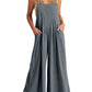 ⏳Zeitlich begrenztes Special💐Plus Größe Weites Bein Overall Jumpsuit