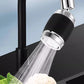 💧360-Grad schwenkbarer, spritzwassergeschützter Wasserhahnbelüfter
