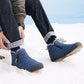 ❄️Winter Warme Kunstfell gefüttert Wasserdicht Outdoor Schneestiefel