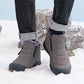 ❄️Winter Warme Kunstfell gefüttert Wasserdicht Outdoor Schneestiefel
