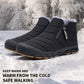 ❄️Winter Warme Kunstfell gefüttert Wasserdicht Outdoor Schneestiefel