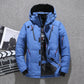 ⏰Nur für begrenzte Zeit❄️Weißer Entendaunenparka für Männer - Warme Winterjacke