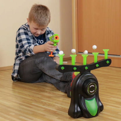 🎃Halloween-Frühbucherrabatt 50 % Rabatt🎁Glow-in-the-Dark Schießen Ziel Praxis Kinder Schießen Spielzeug Pistole Set