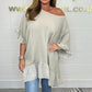 🔥2025 Heißer Verkauf🔥Lockere, plissierte Off-Shoulder-Blusen für Damen
