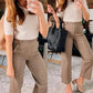 🔥2025 HEISSER VERKAUF 49% RABATT🔥Stretch Twill Hose mit weitem Bein