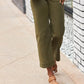 🔥2025 HEISSER VERKAUF 49% RABATT🔥Stretch Twill Hose mit weitem Bein