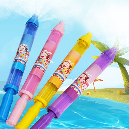 🌟Hot Sale zum Kindertag🌊Pusher Typ Spaß Feuerwerk Wasserstrahl Spray Spielzeug