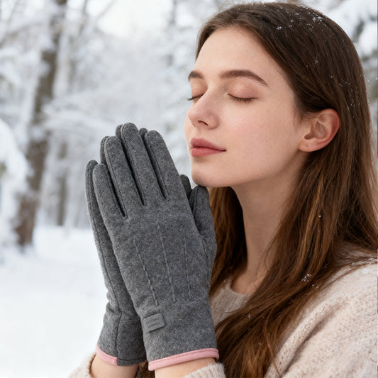 🎉Heißer Verkauf 50% RABATT Winddichte, warme Handschuhe mit Touchscreen-Funktion und rutschfestem Griff