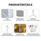 🎄50% Rabatt🎁Kreatives wiederbeschreibbares Acryl-LED-Nachrichtenschild
