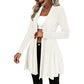 🧥 Elegante offene Strickjacke für Damen – Weicher Materialmix, vielseitig kombinierbar & zeitlos elegant | Perfekt für Alltag, Büro & besondere Anlässe – Jetzt -50%!
