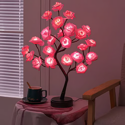 ⏳Zeitlich begrenzter 50% Rabatt⏰Ewiger Rosenbaum Lampe🌹💡