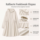 📢📢50%Rabatt!!!💎Legere, mittellange Kapuzenjacke für Damen in lockerer Passform