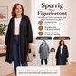 📢📢50%Rabatt!!!💎Legere, mittellange Kapuzenjacke für Damen in lockerer Passform