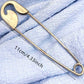 Large Safety Pin Hair Clip