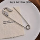 Large Safety Pin Hair Clip