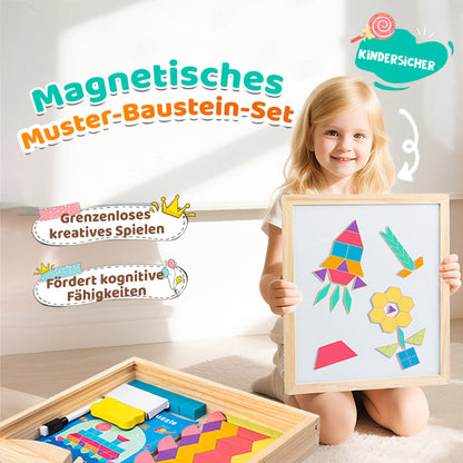 🔥Solange der Vorrat reicht 49% Rabatt!🎉Magnetisches Puzzlespiel aus Holz mit Motiven
